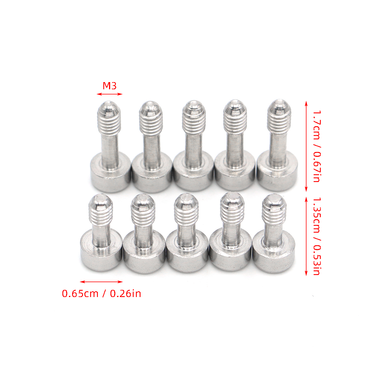 5Pcs ARRI Camera M3 Screw