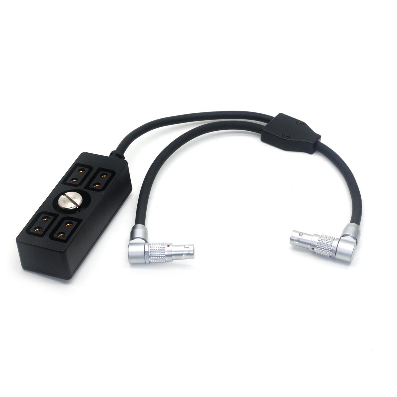 Rotate Right Angle 0B 2Pin to 2Pin & D-Tap Splitter Cable for Tilta Float, DJI RS 2, RS 3 & RS 3 Pro