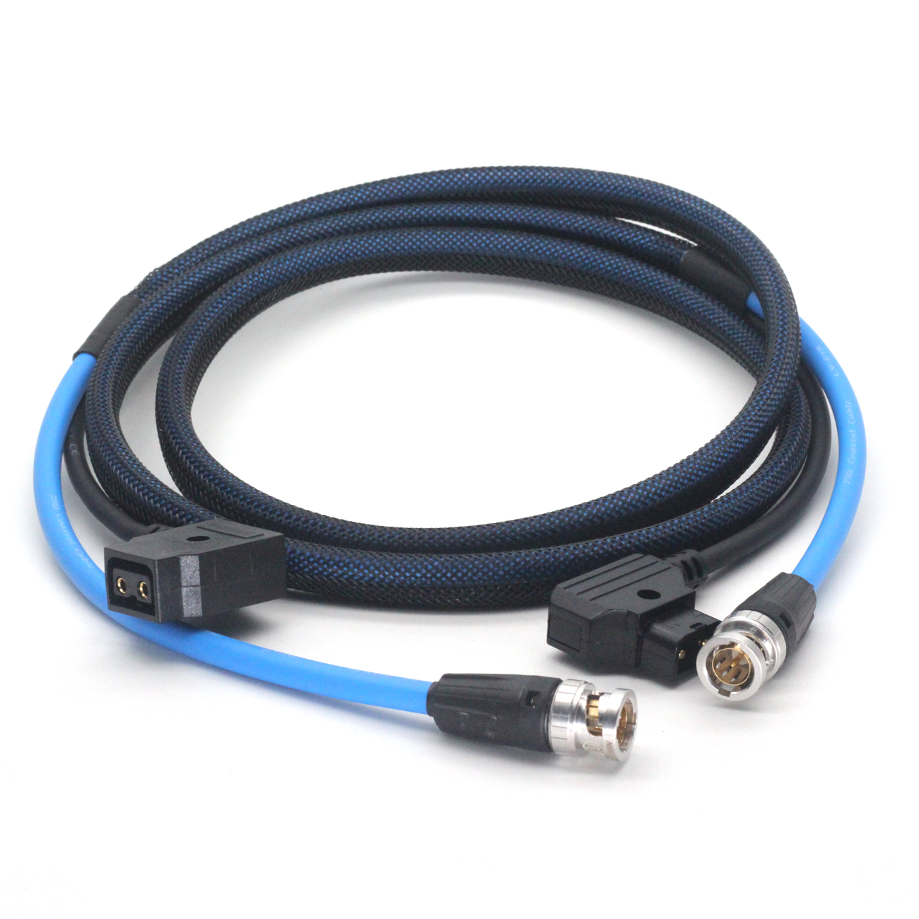 D-tap Male to Female Power Extension Cable and SDI HD Video Cable CANARE LV-61S 75OHM