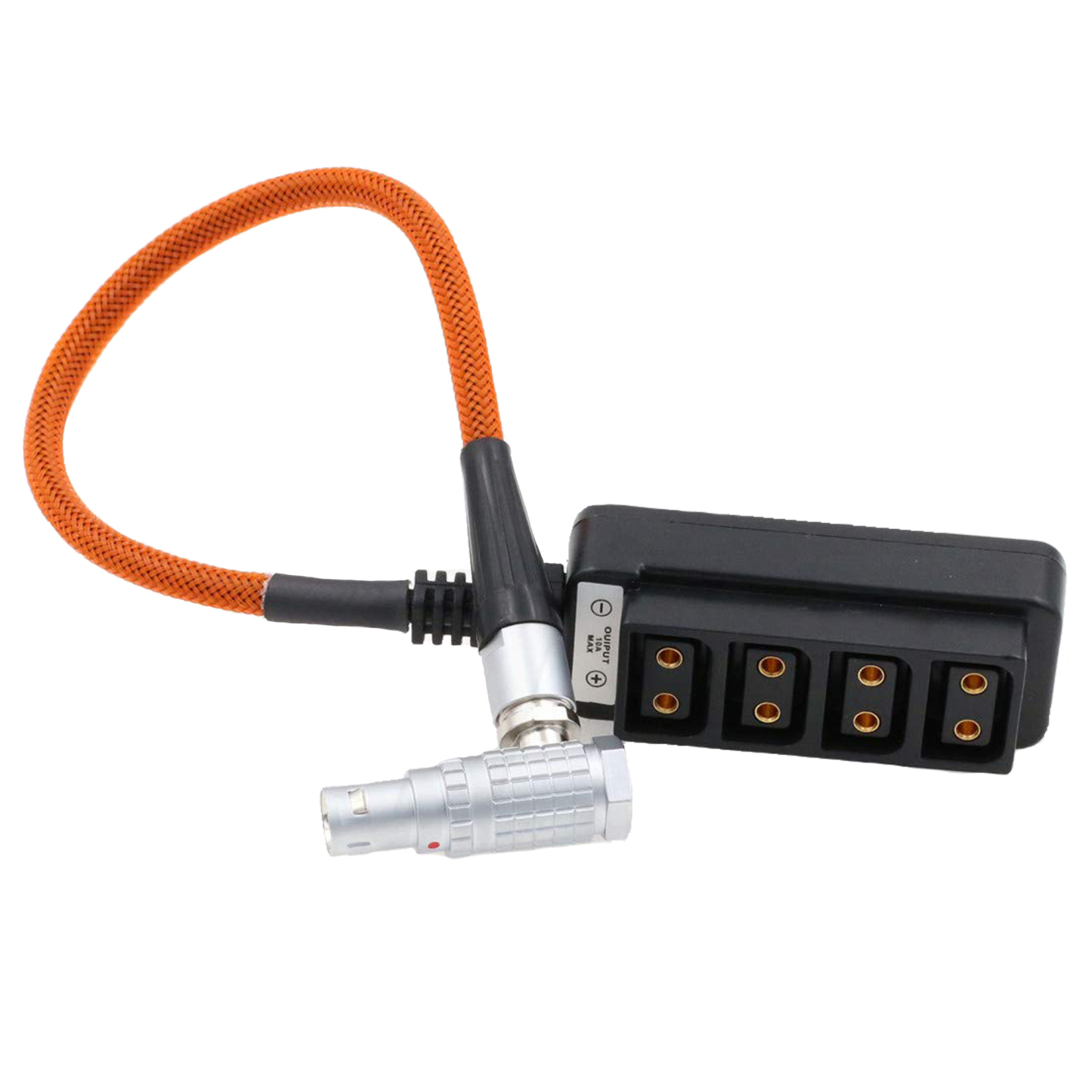 EXT 7Pin (Alexa Mini) to 4 Port D-tap Camera Power DTAP fourway splitter