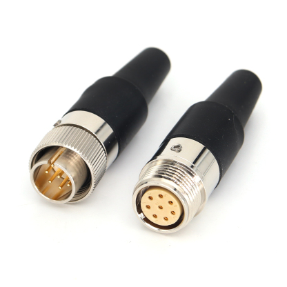 TAJIMI 8Pin Male to Female Aviation Plug IP44 Cable Connectors Electrical Terminal Adapter Wire Connector