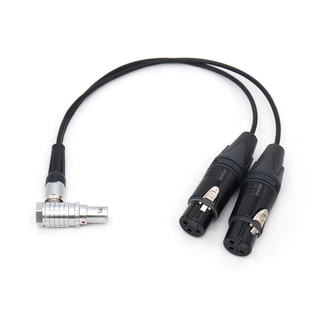 Atomos Shogun Monitor Recorder 1B 10Pin Connector to Dual 3Pin XLR Breakout Audio Input Cable
