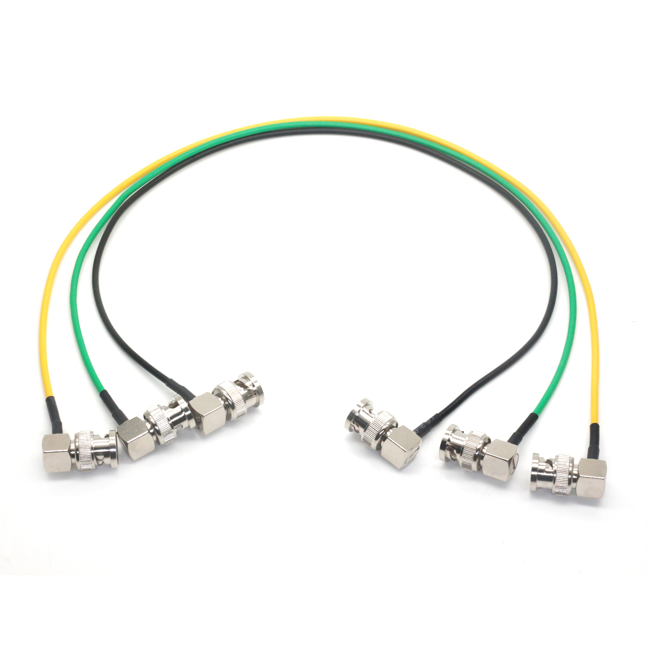 Ultra-Soft SDI Video Signal Cable Elbow BNC to BNC Camera RF Coaxial Cable