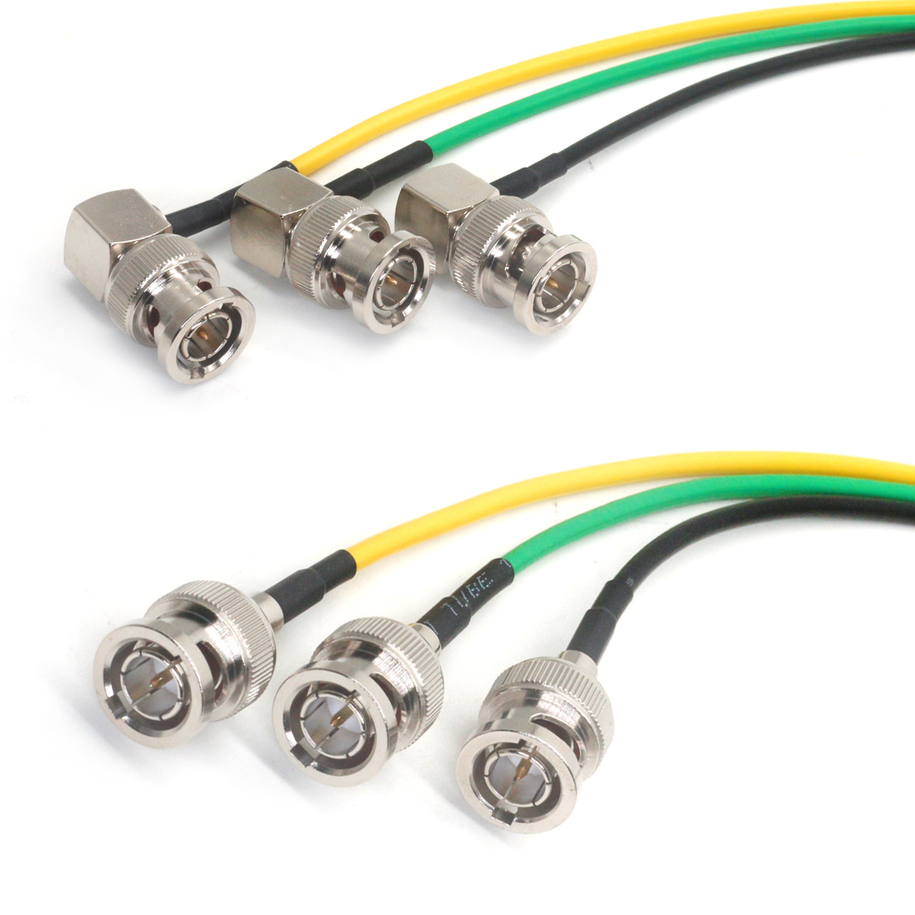 Ultra-Soft SDI Video Signal Cable Elbow BNC to BNC Camera RF Coaxial Cable