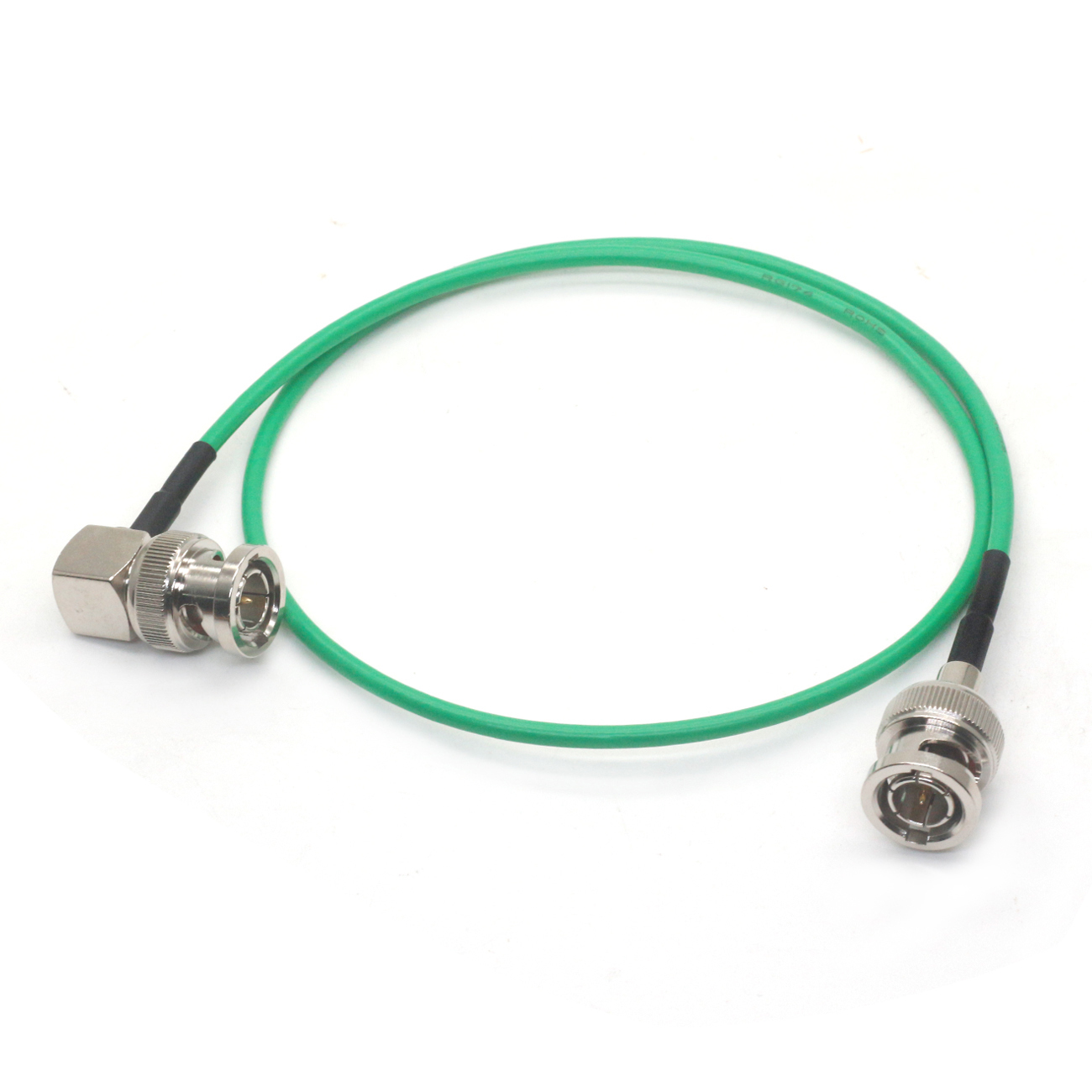 Ultra-Soft SDI Video Signal Cable Elbow BNC to BNC Camera RF Coaxial Cable