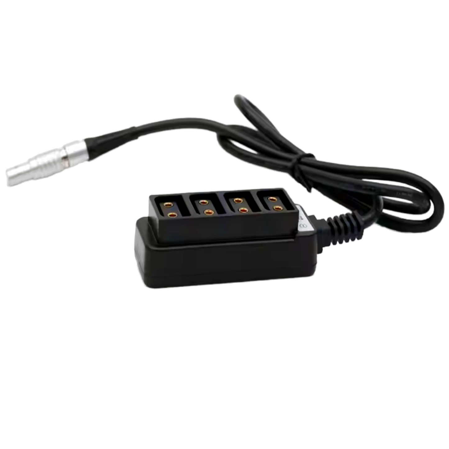 0B 2pin 12V Power Out to 4 D-tap Four-way Splitter for ARRI RED Camera