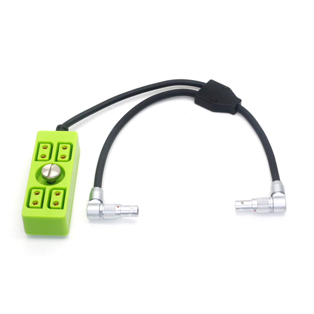 Rotate Right Angle 0B 2Pin to 2Pin & D-Tap Splitter Cable for Tilta Float, DJI RS 2, RS 3 & RS 3 Pro