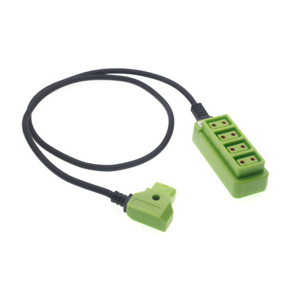 D-Tap to 4-Port Female D-Tap Splitter Cable for Camera