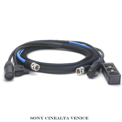 V-mount To XLR 4pin Power Output Handle fixing plate for ARRI mini miniLF, RED V-RAPTOR komodo X, SONY CineAlta Venic camera