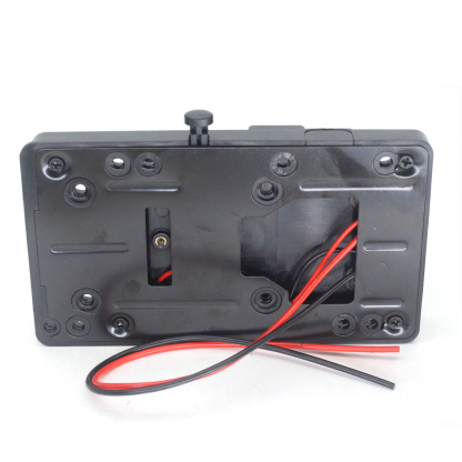 Andoer Back Pack Plate Adapter with D-tap Output for Sony V-Mount V-Lock Battery External for DSLR Camera Camcorder Video Light