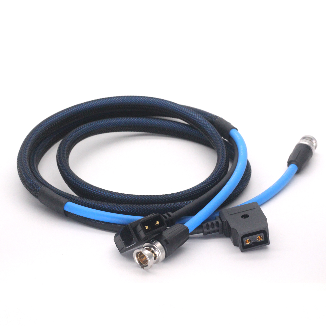 D-tap Male to Female Power Extension Cable and SDI HD Video Cable CANARE LV-61S 75OHM
