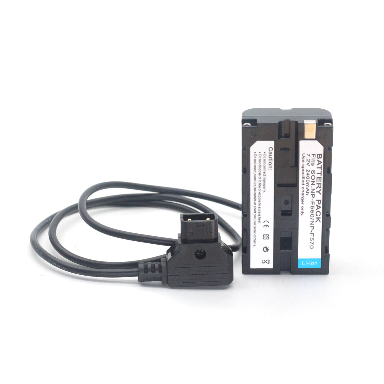 NP-F550/NP-F570/970 Power Coupler DC Dummy Battery for SONY