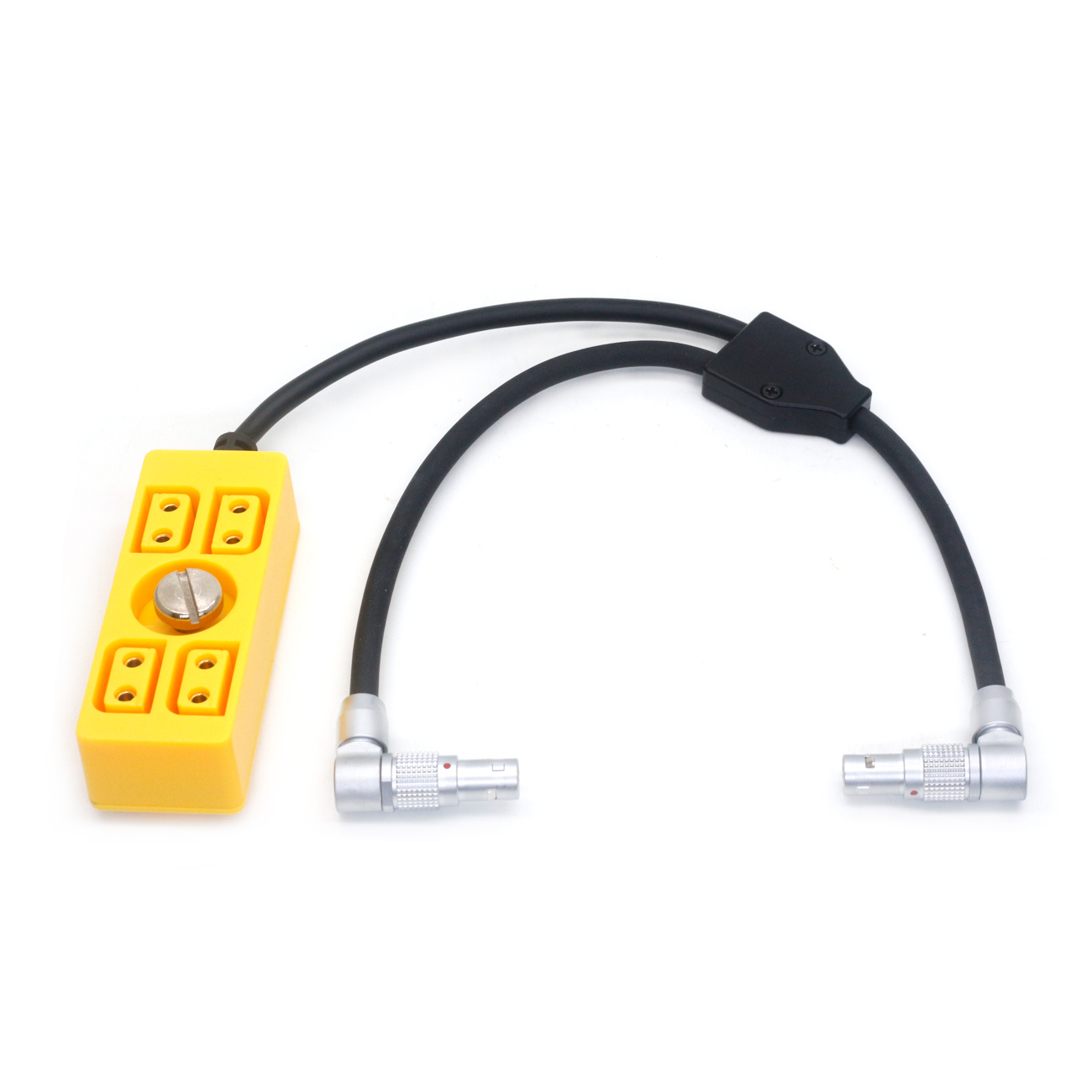 Rotate Right Angle 0B 2Pin to 2Pin & D-Tap Splitter Cable for Tilta Float, DJI RS 2, RS 3 & RS 3 Pro