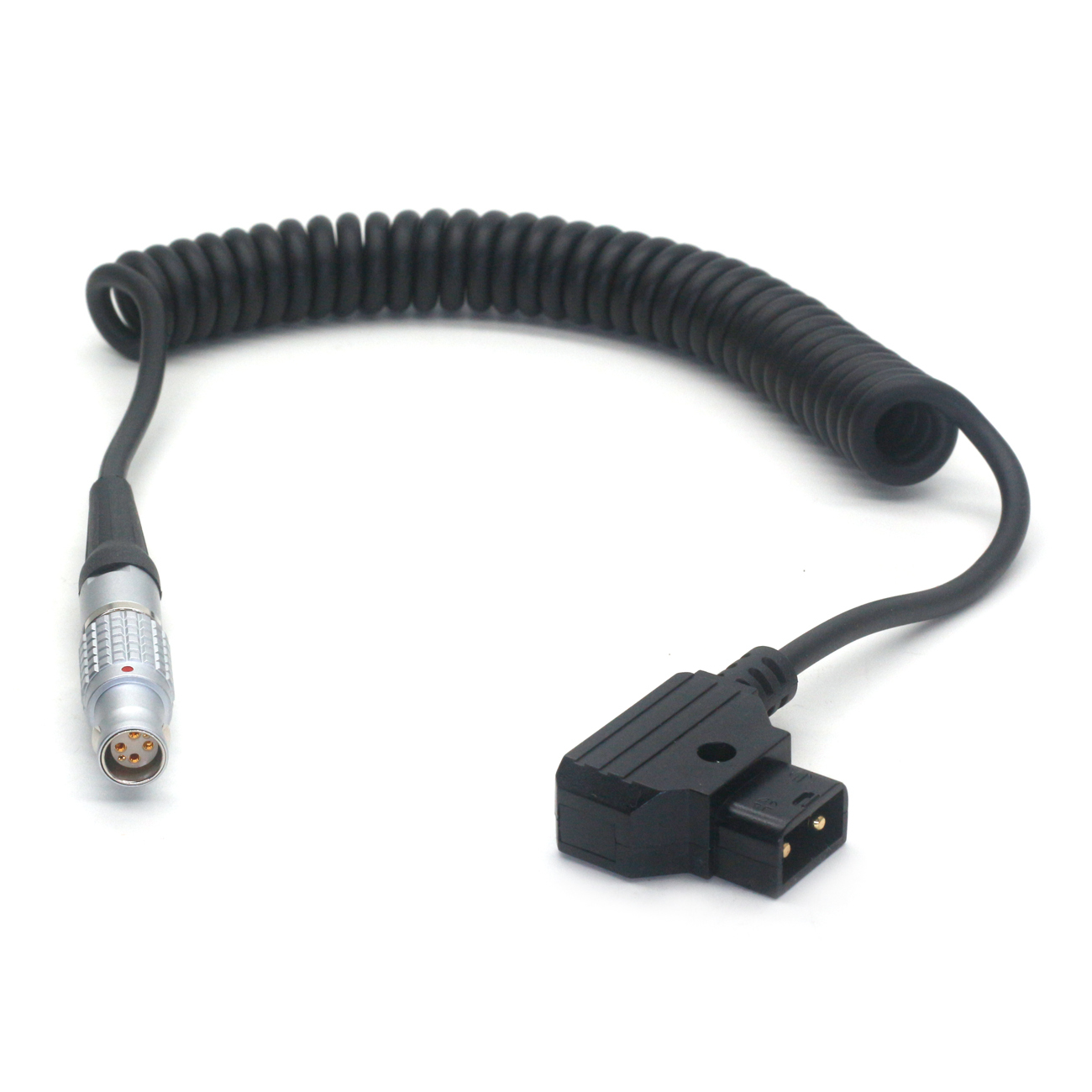 D-Tap to 1B 6Pin Female for DJI Transmission Power Coiled Cable