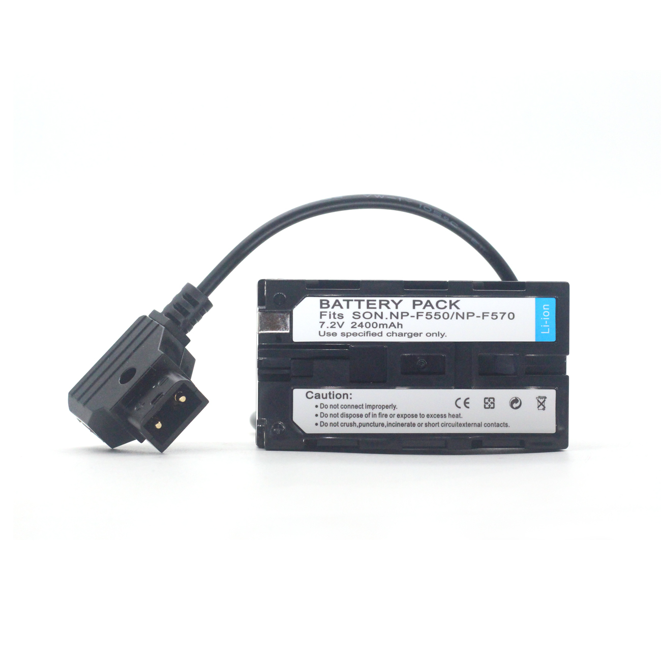 NP-F550/NP-F570/970 Power Coupler DC Dummy Battery for SONY