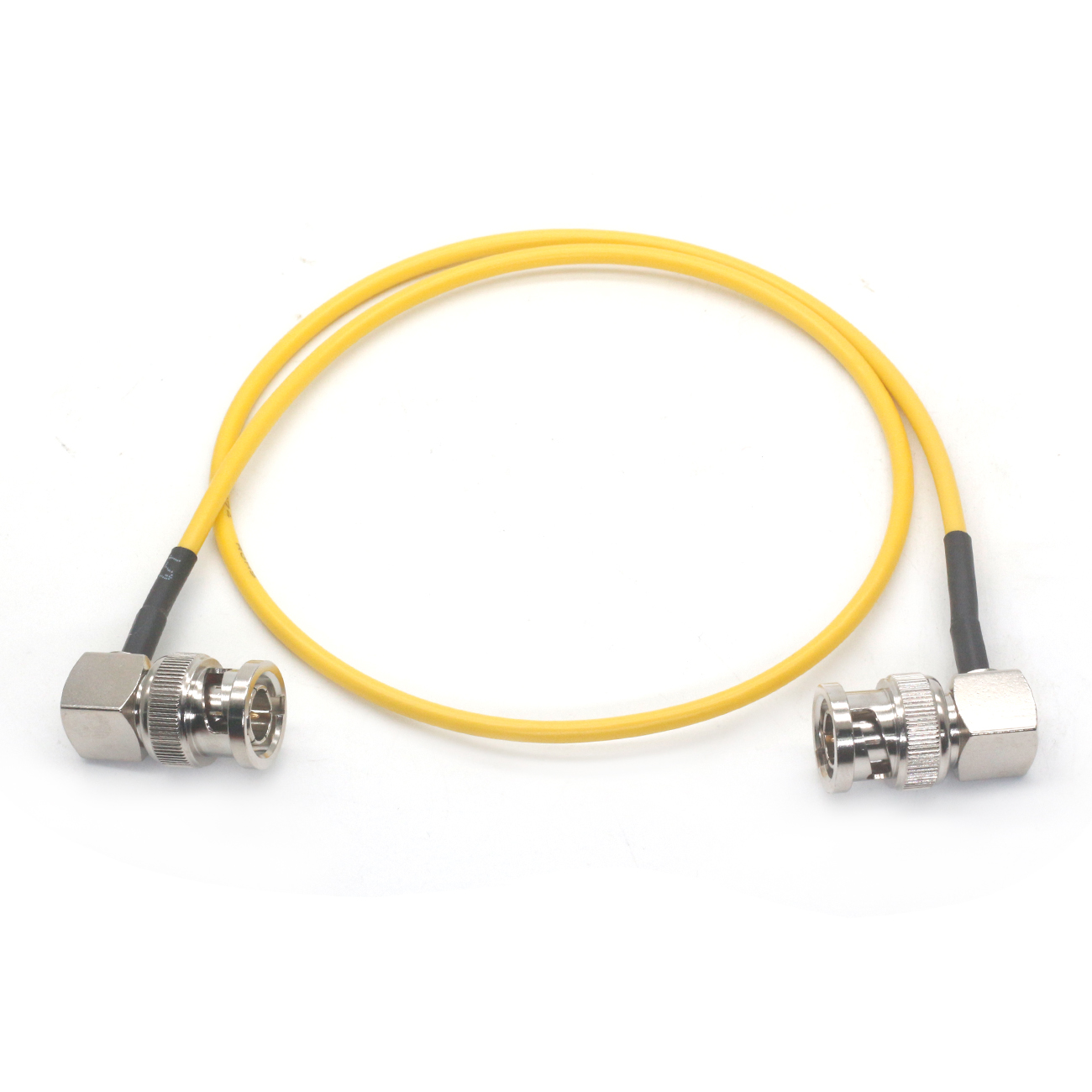 Ultra-Soft SDI Video Signal Cable Elbow BNC to BNC Camera RF Coaxial Cable