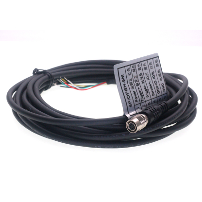 6Pin(HR 10A-7P-6S) Female with 5M cable for basler camera, high flex hirose 6pin basler GIGE AVT SFCC-6S normal cable