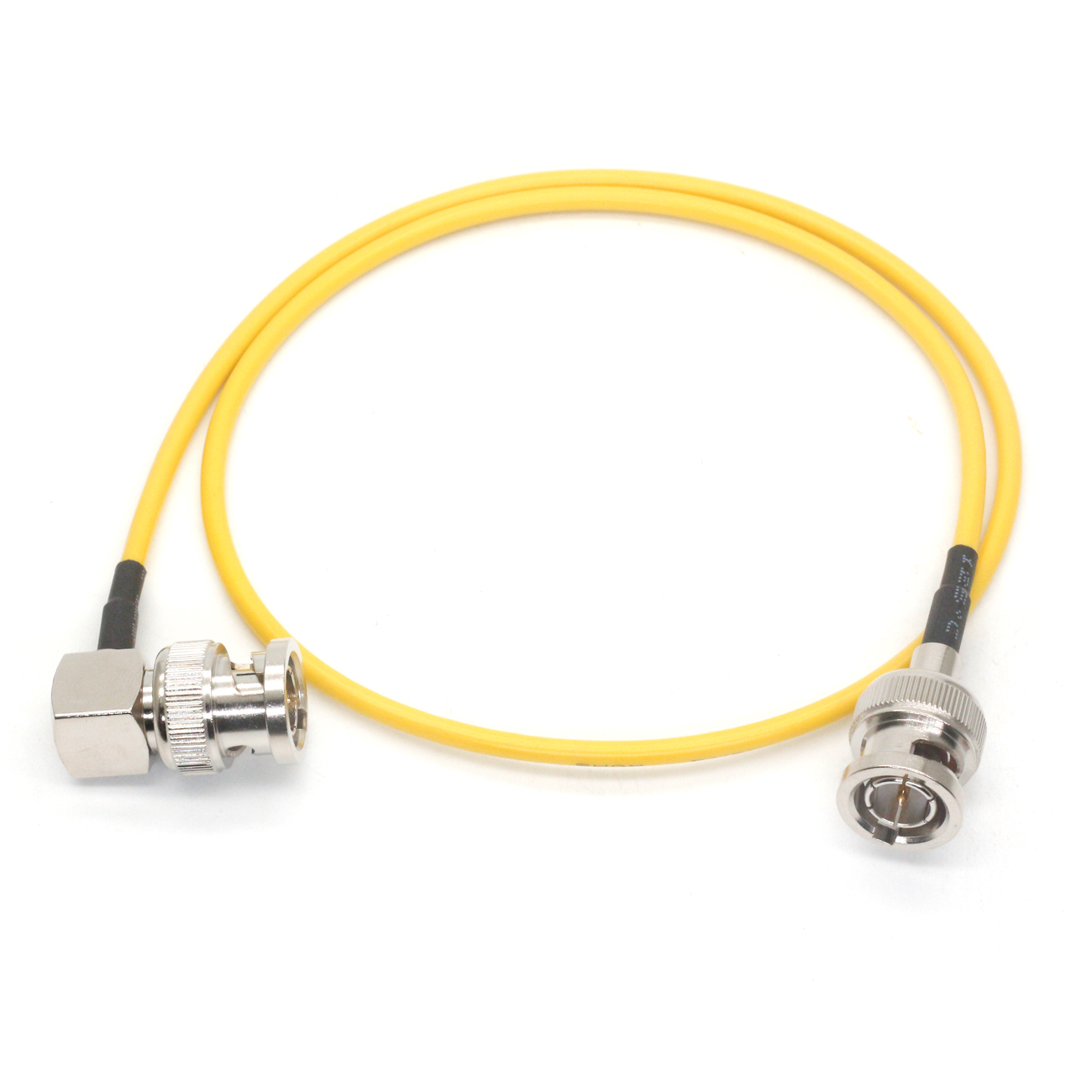 Ultra-Soft SDI Video Signal Cable Elbow BNC to BNC Camera RF Coaxial Cable