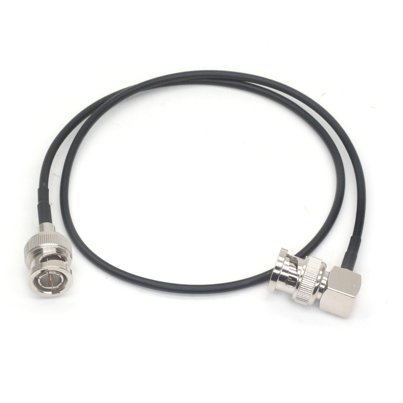 Ultra-Soft SDI Video Signal Cable Elbow BNC to BNC Camera RF Coaxial Cable