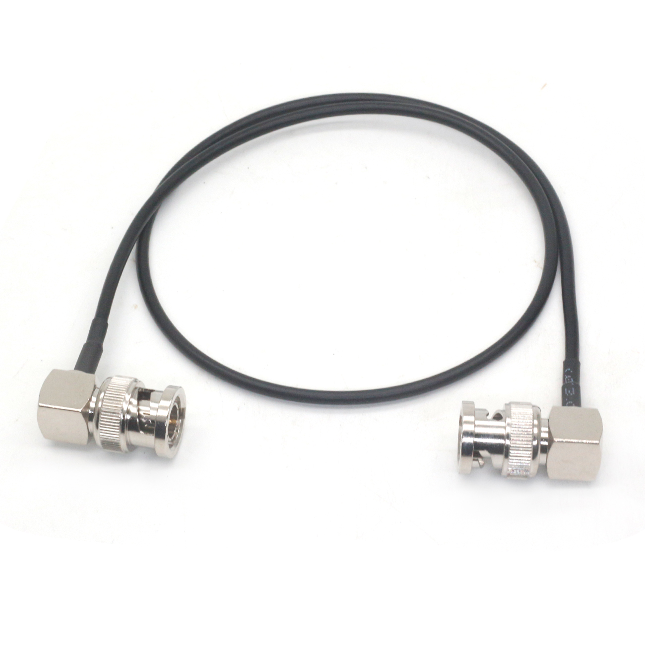 Ultra-Soft SDI Video Signal Cable Elbow BNC to BNC Camera RF Coaxial Cable