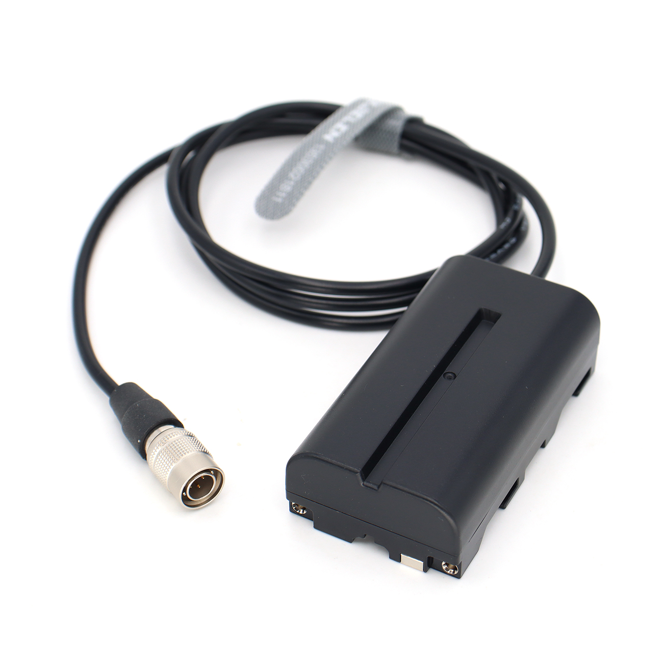 Hirose 4Pin Male to NP-F970/F570/F550 Dummy Battery for Sony