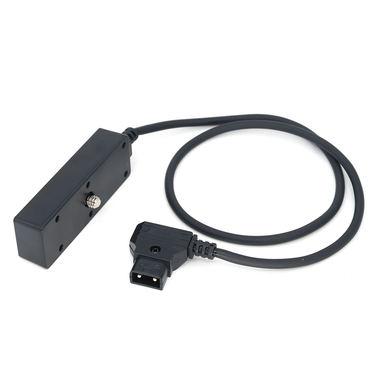 Power Splitter Cable D-tap to 3 Port D-tap Female + 5V 2.1A USB With 1/4" Screw for DSRL