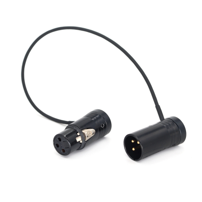 Audio Cable Short XLR 3Pin Male to Female for Sound Devices 633/688 Mixer