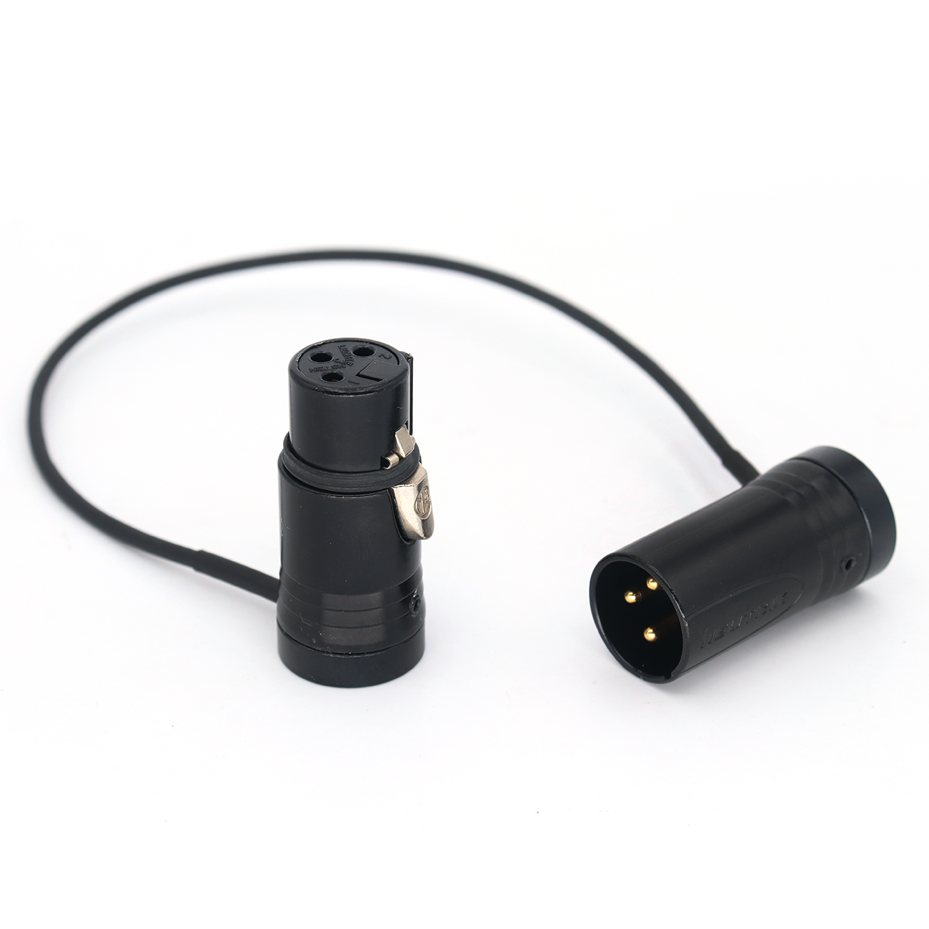 Audio Cable Short XLR 3Pin Male to Female for Sound Devices 633/688 Mixer