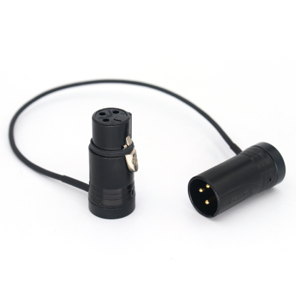 Audio Cable Short XLR 3Pin Male to Female for Sound Devices 633/688 Mixer