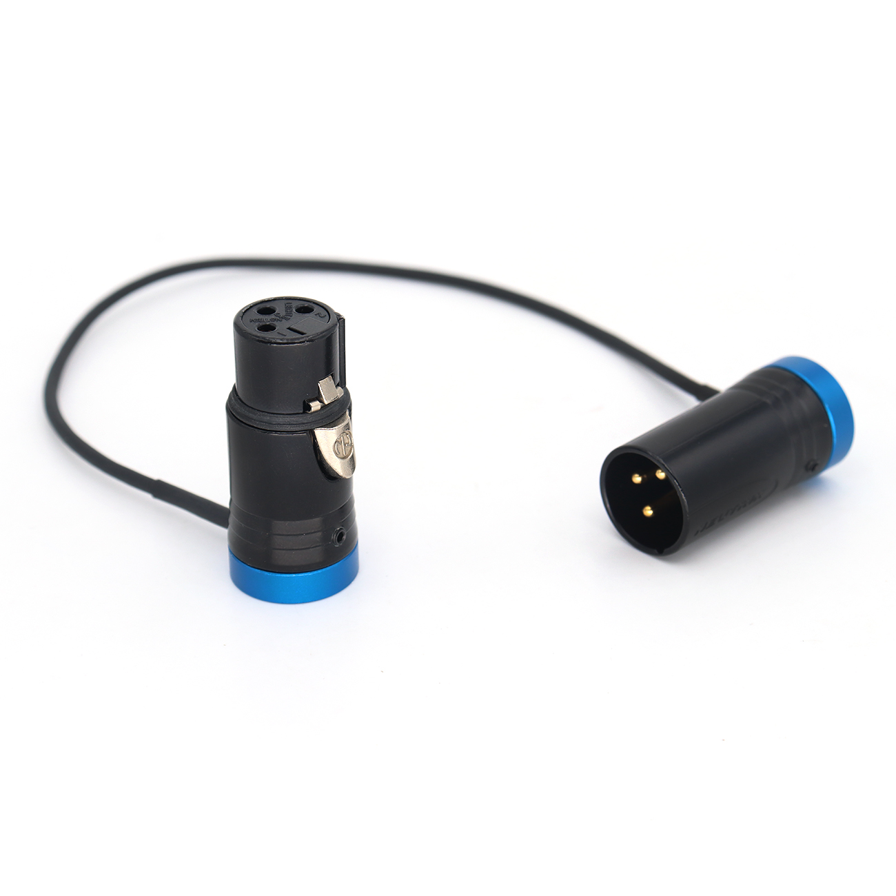 Audio Cable Short XLR 3Pin Male to Female for Sound Devices 633/688 Mixer