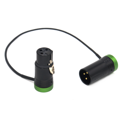 Audio Cable Short XLR 3Pin Male to Female for Sound Devices 633/688 Mixer