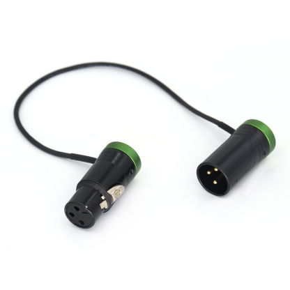 Audio Cable Short XLR 3Pin Male to Female for Sound Devices 633/688 Mixer