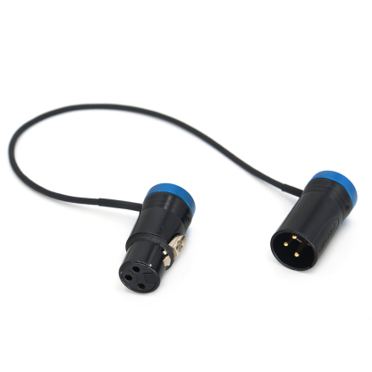 Audio Cable Short XLR 3Pin Male to Female for Sound Devices 633/688 Mixer