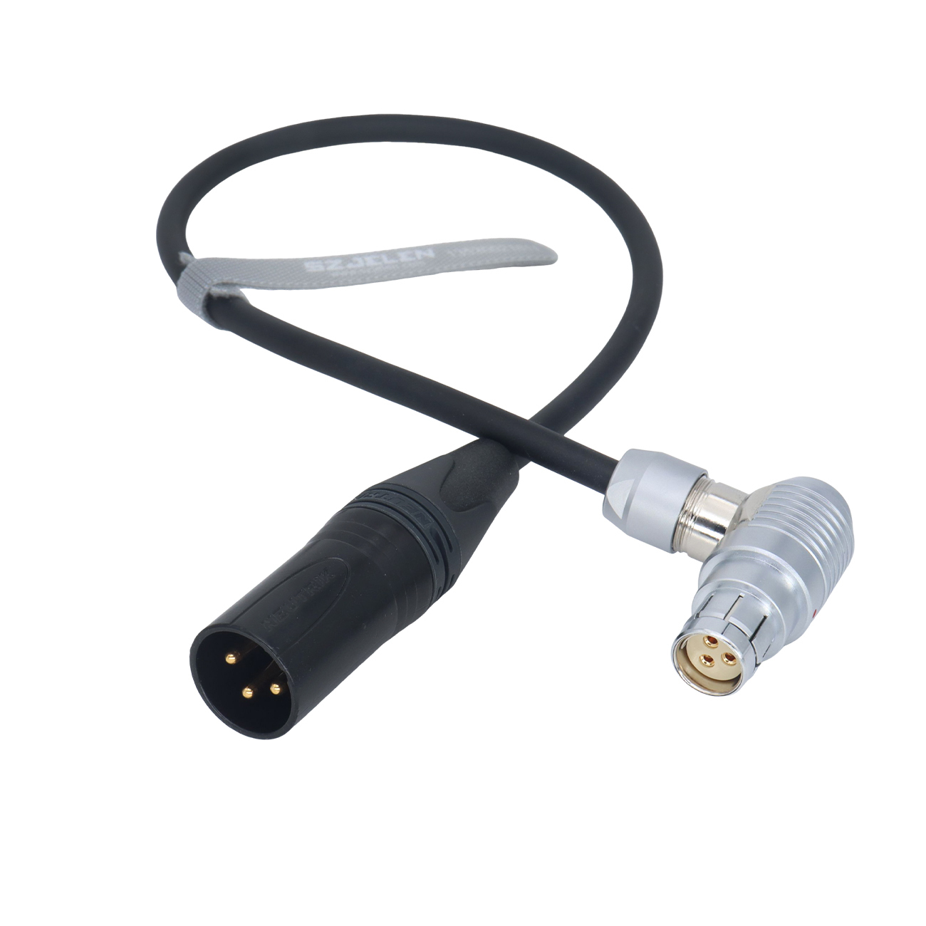 Power Cable Fischer 104 3Pin Female to D-tap/XLR 3Pin/XLR 4Pin for Phantom Flex 4K/TMX/T Series/UHS Series