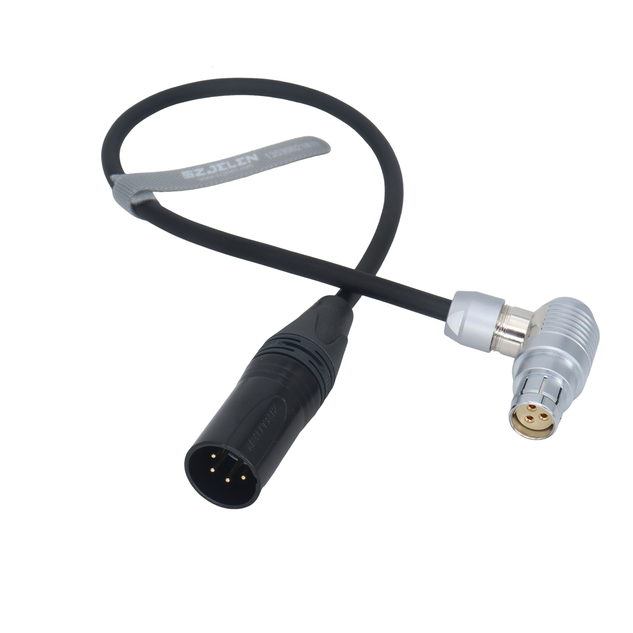 Power Cable Fischer 104 3Pin Female to D-tap/XLR 3Pin/XLR 4Pin for Phantom Flex 4K/TMX/T Series/UHS Series