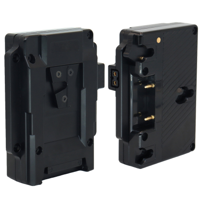 V-Mount to Gold-Mount Adapter with D-TAP Port for Anton Bauer/Gold Mount Battery