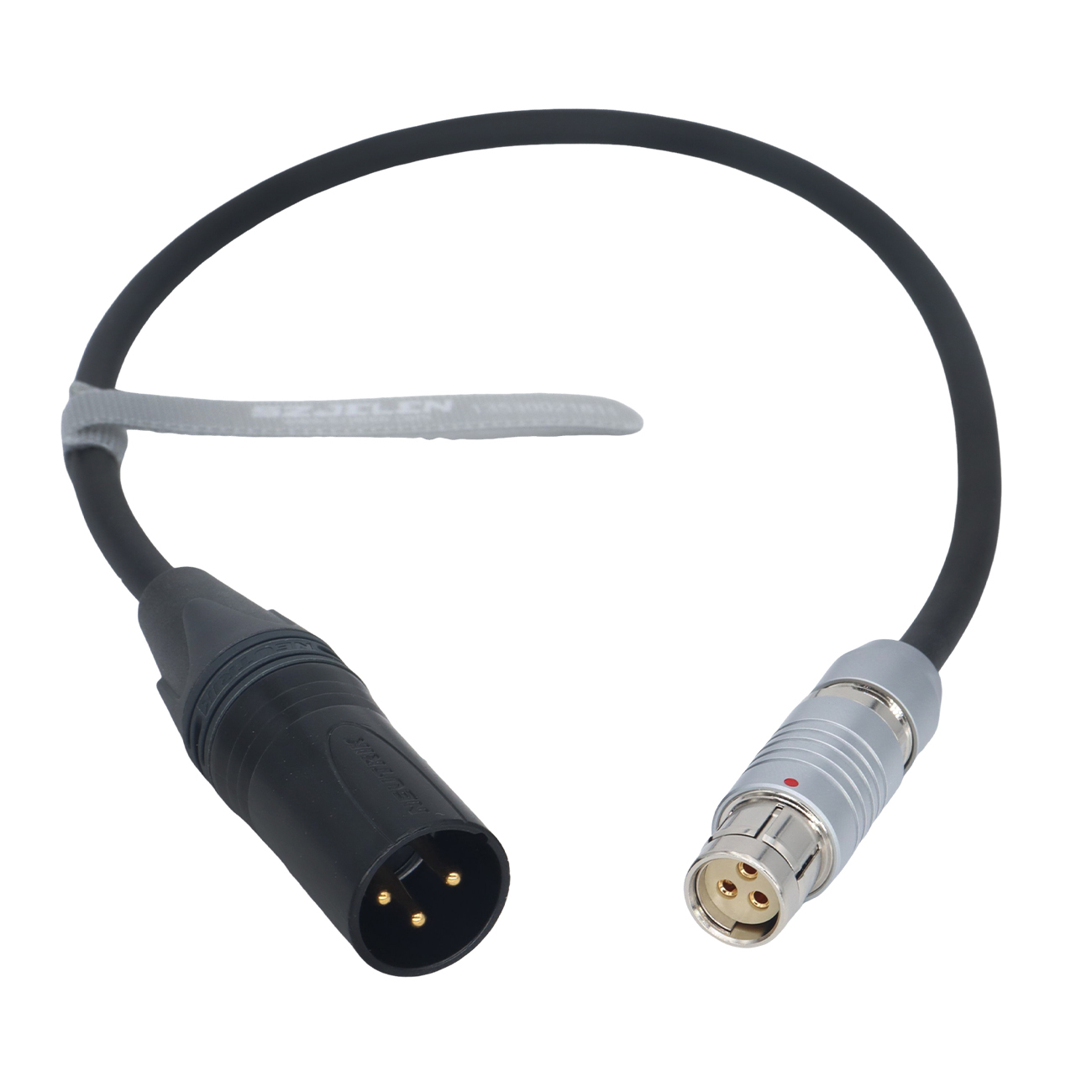 Power Cable Fischer 104 3Pin Female to D-tap/XLR 3Pin/XLR 4Pin for Phantom Flex 4K/TMX/T Series/UHS Series