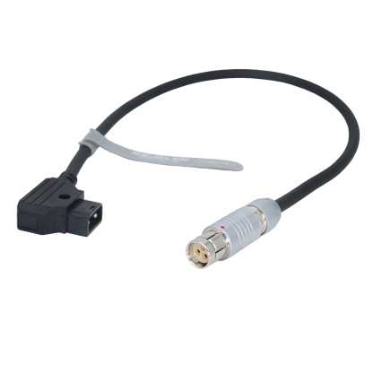 Power Cable Fischer 104 3Pin Female to D-tap/XLR 3Pin/XLR 4Pin for Phantom Flex 4K/TMX/T Series/UHS Series