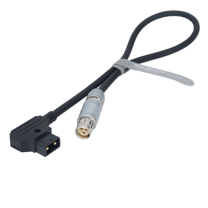 Power Cable Fischer 104 3Pin Female to D-tap/XLR 3Pin/XLR 4Pin for Phantom Flex 4K/TMX/T Series/UHS Series