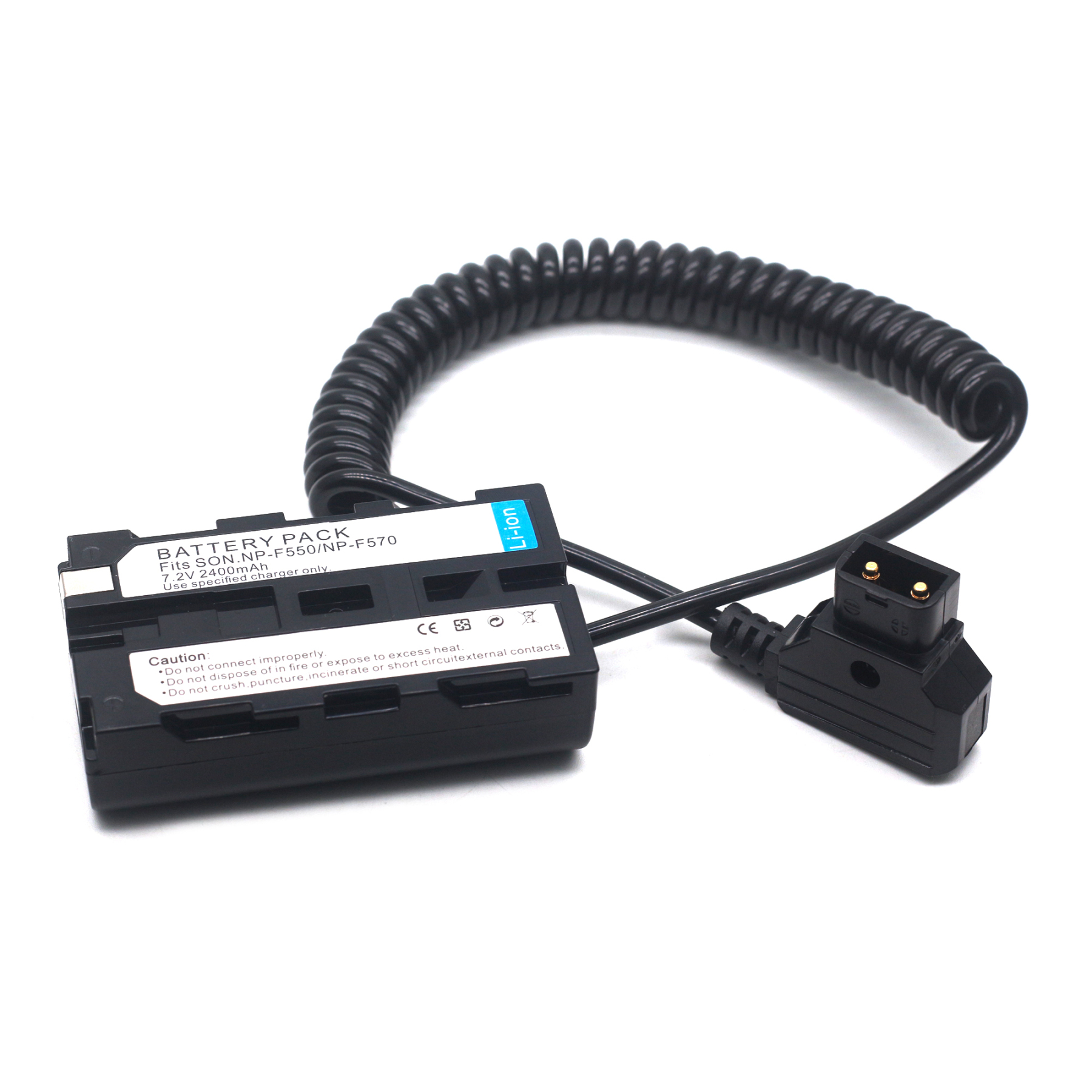 NP-F550/NP-F570/970 Power Coupler DC Dummy Battery for SONY