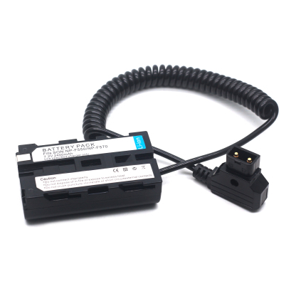 NP-F550/NP-F570/970 Power Coupler DC Dummy Battery for SONY