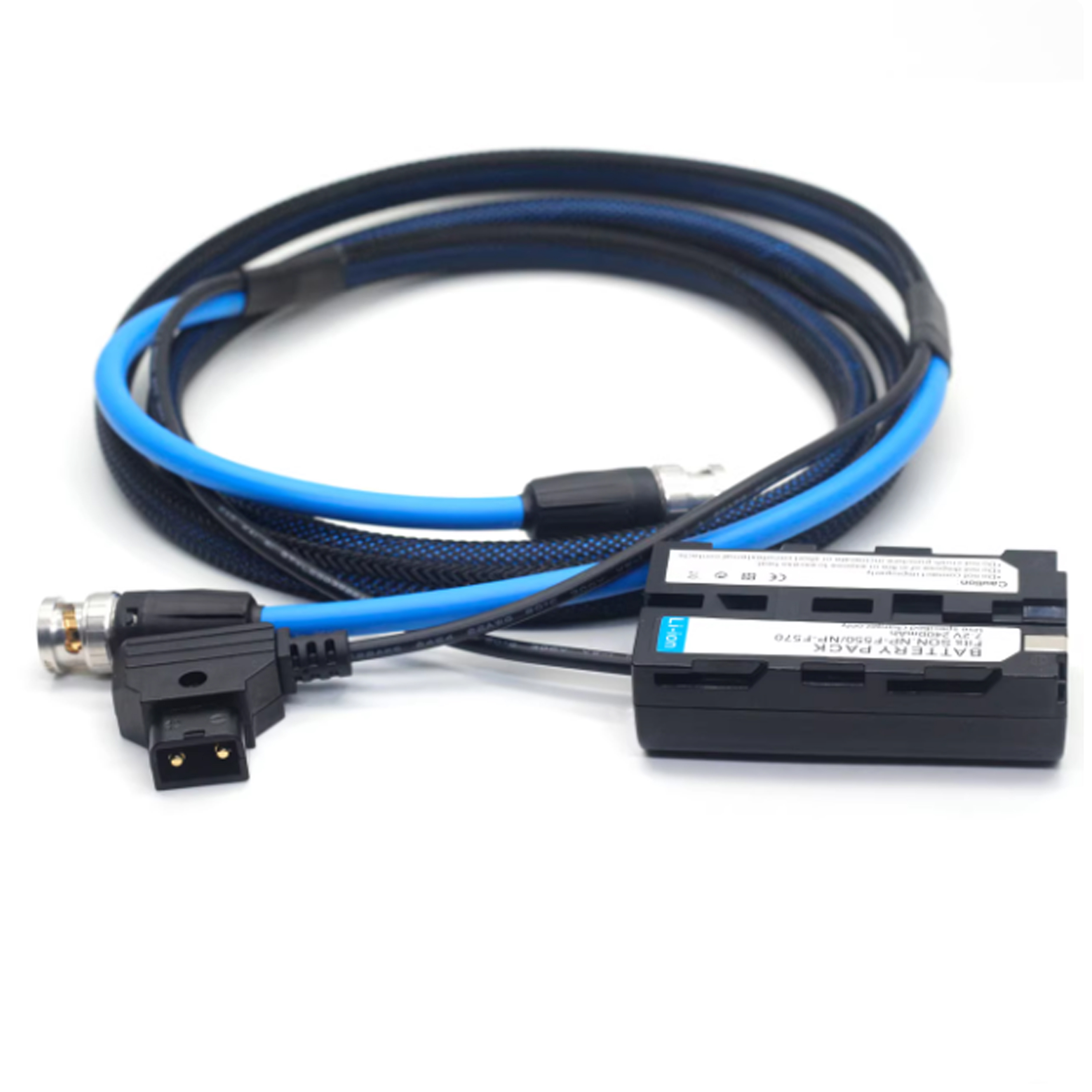 Power Cable for SONY NP-F550/NP-F570/ 970 Power Coupler DC Dummy Battery