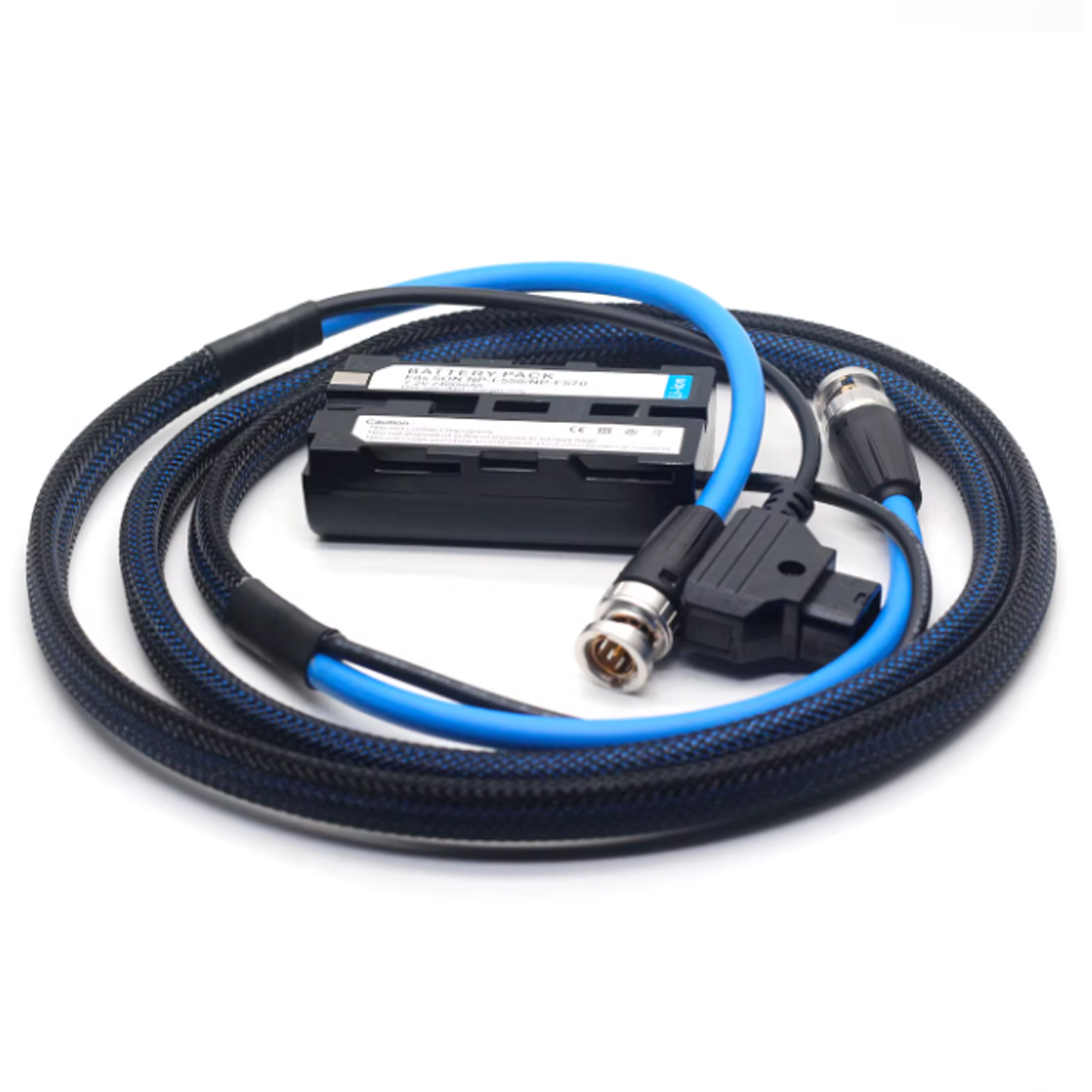 Power Cable for SONY NP-F550/NP-F570/ 970 Power Coupler DC Dummy Battery