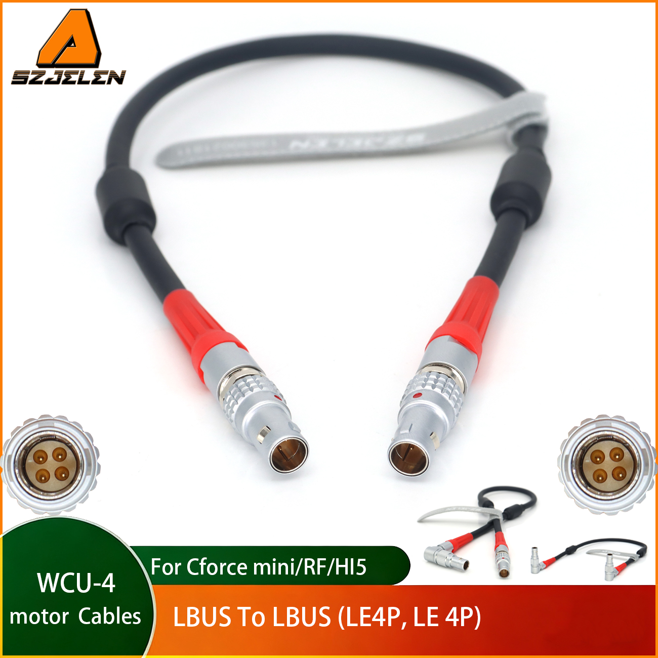 ARRI LBUS Cable 4Pin Male to Male Connector Cable for ARRI LBUS FIZ MDR Wireless Focus Wire