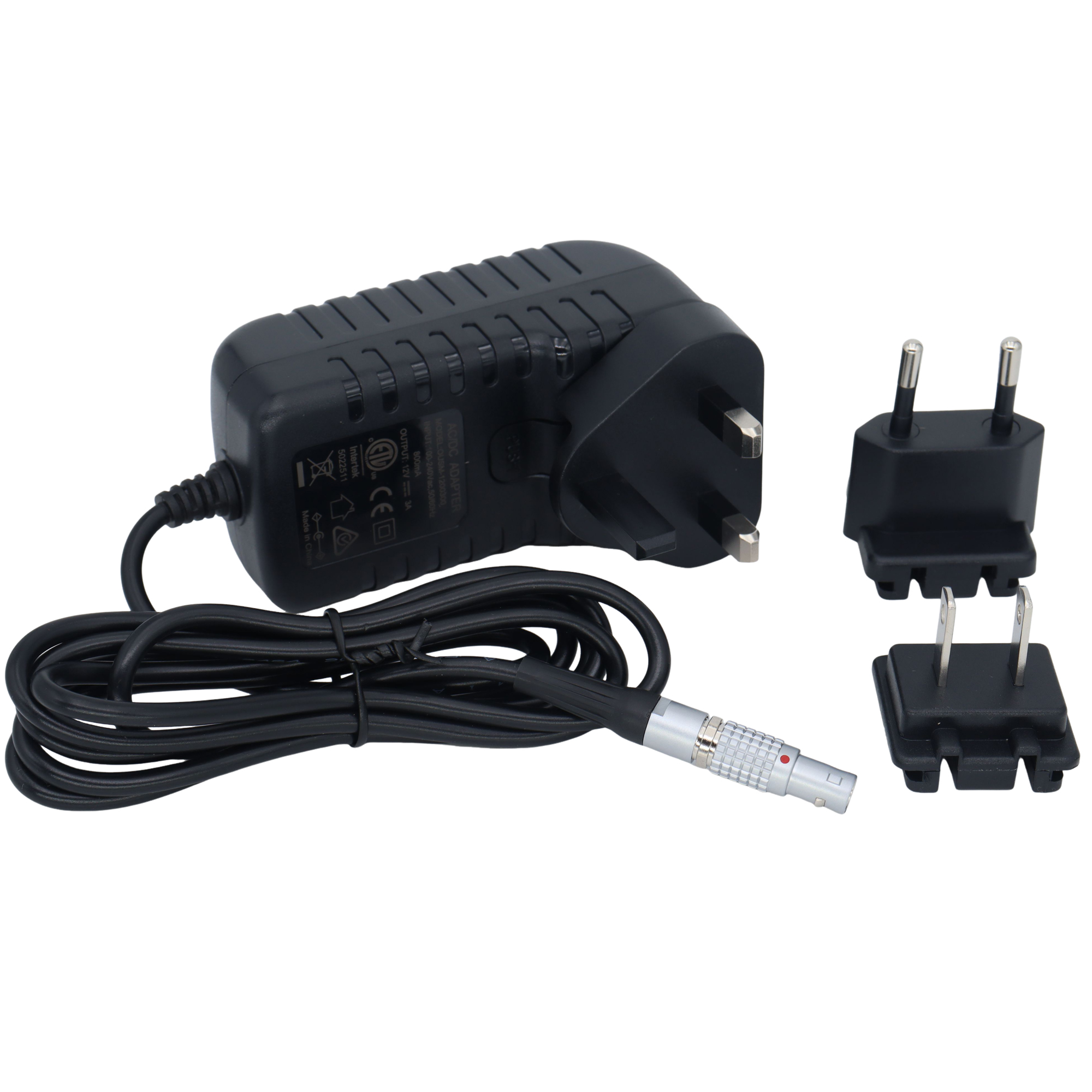 12V Power Adapter to 0B 2Pin Male for Teradek Bolt, Vaxis Transmission Power Cable EU US UK