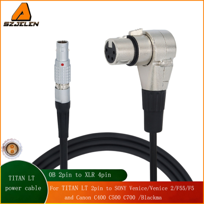 MotoCrane Titan LT Remote PTZ 14.4V 0B 2Pin To XLR 4Pin Female For SONY Venice/F55/F5 and Canon C400/Blackmagic URSA