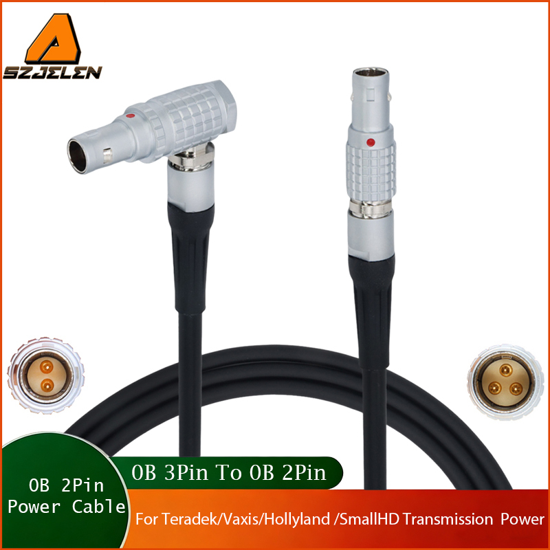 Power Cable Steadicam M2 0B 3Pin To 0B 2Pin For SmallHD/Teradek/Vaxis Image Transmission and Monitor