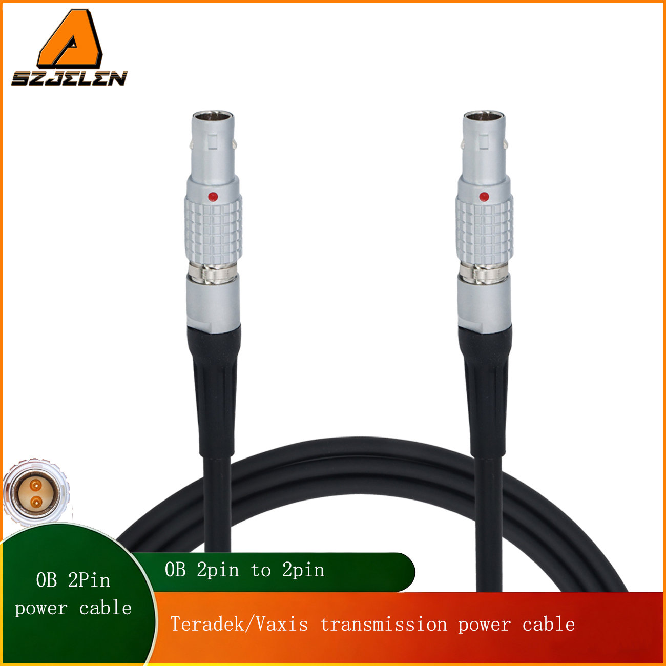 ARRI Alexa Camera 0B 2Pin to 0B 2Pin for Teradek, Vaxis ,Hollyland transmission, Samhd power cable