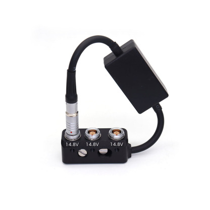  Power Adapter RS 3Pin to Dual 0B 2Pin + RS 3Pin Female Box W/ Voltage Regulator