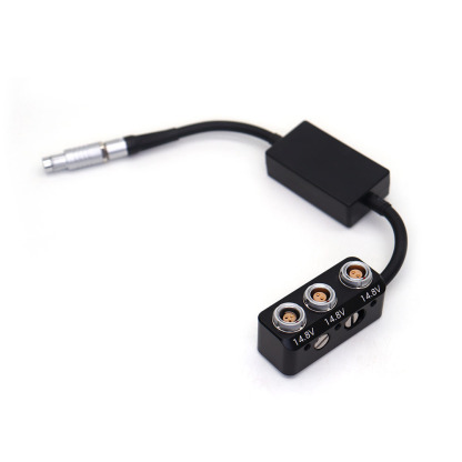  Power Adapter RS 3Pin to Dual 0B 2Pin + RS 3Pin Female Box W/ Voltage Regulator